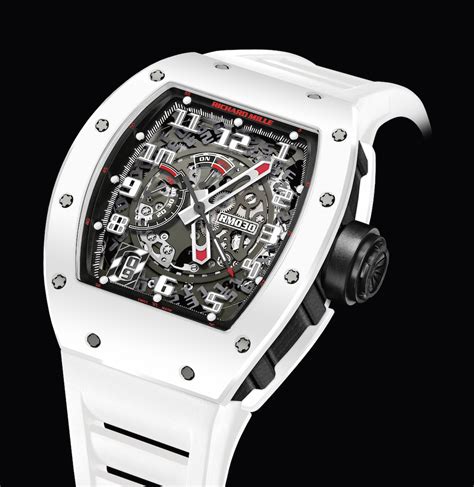 richard mille watch all white|richard mille watches price.